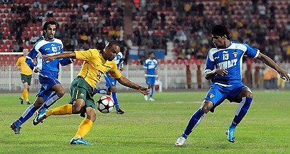 L'Australie de Thompson s'empêtre au Koweït Archie Thompson