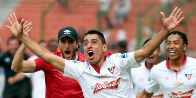 Jhonatan Ramis inscrit le but du week-end et ramène la LDU au contact des leaders