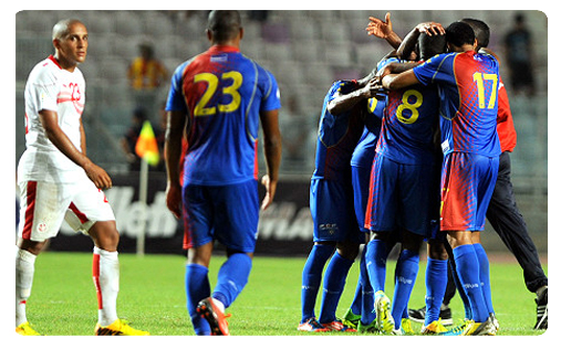 Les Requins Bleus sortent la Tunisie !