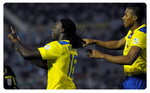 Caicedo et l'Equateur auraient pu ramener trois points d'uruguay Caicedo