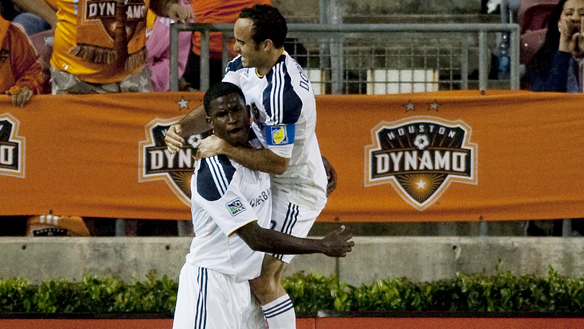 Edson Buddle, star du début de saison des Galaxy Edson Buddle