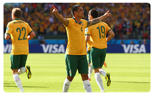Tim Cahill Pour Cahill et les Socceroos, le bilan n'est pas si négatif